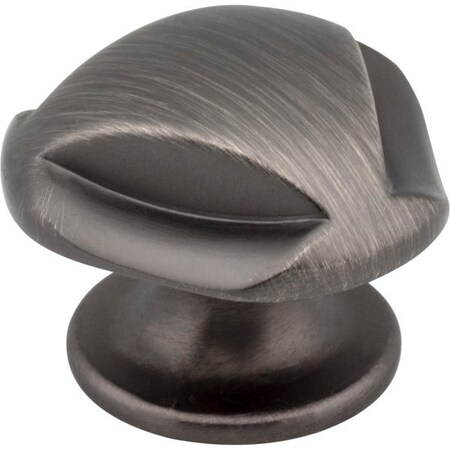 1-5/16 Overall Length Brushed Pewter Chesapeake Cabinet Knob